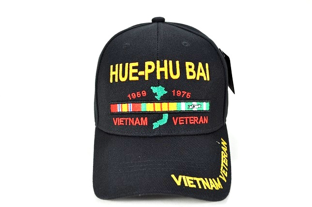 MI-393V HUE-PHU BAI VIETNAM VETERAN - BLACK